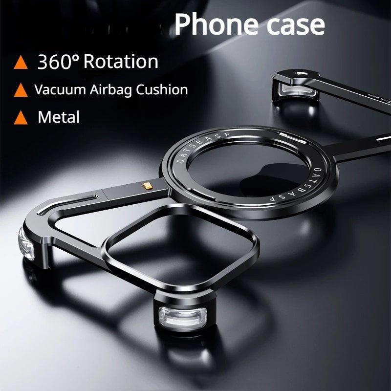 Fancy Shape Metal Aluminium Alloy Case For iPhone 15 ProMax - Dragon - mrj